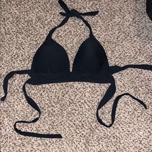 Hula Honey black triangle bikini top